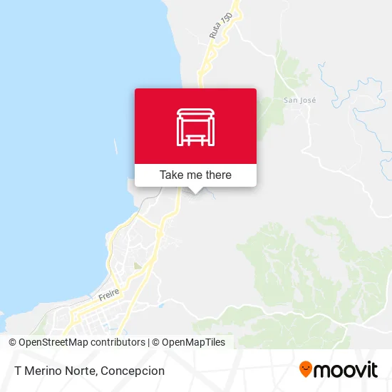 Mapa de T Merino  Norte