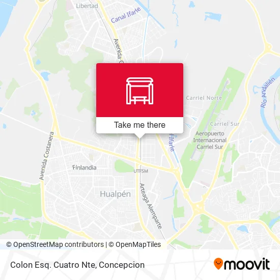 Mapa de Colon Esq. Cuatro Nte