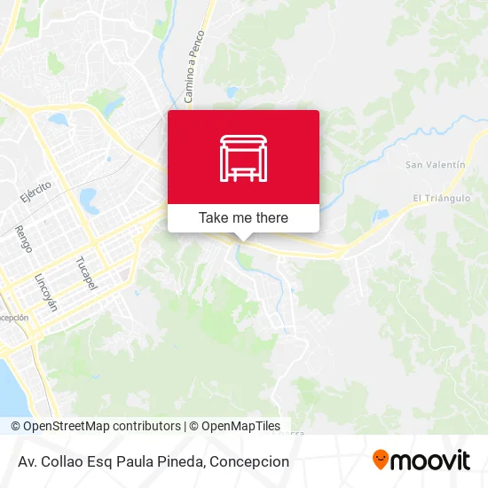 Mapa de Av. Collao Esq Paula Pineda