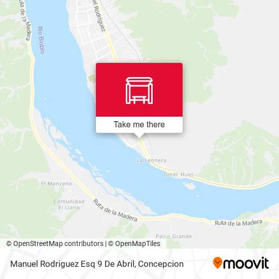 Mapa de Manuel Rodriguez Esq 9 De Abril