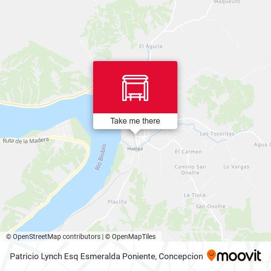 Patricio Lynch Esq Esmeralda  Poniente map