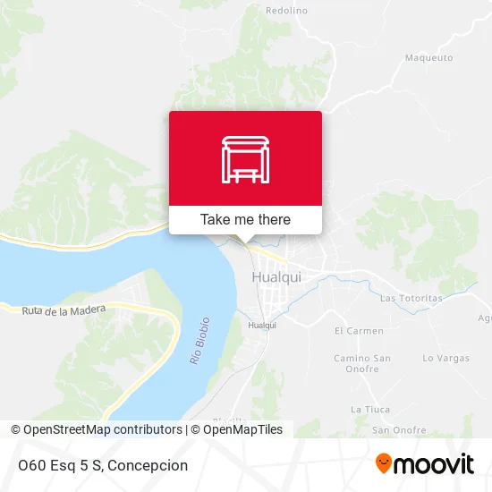 Mapa de O60 Esq 5  S