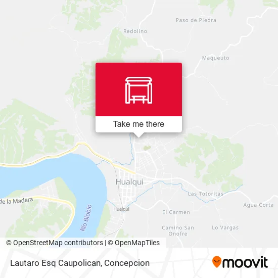 Mapa de Lautaro Esq Caupolican