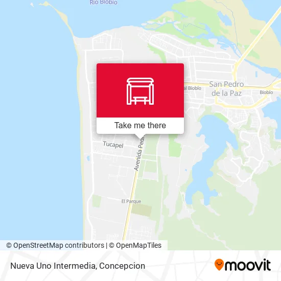 Mapa de Nueva Uno  Intermedia