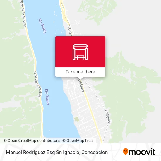 Mapa de Manuel Rodriguez Esq Sn Ignacio
