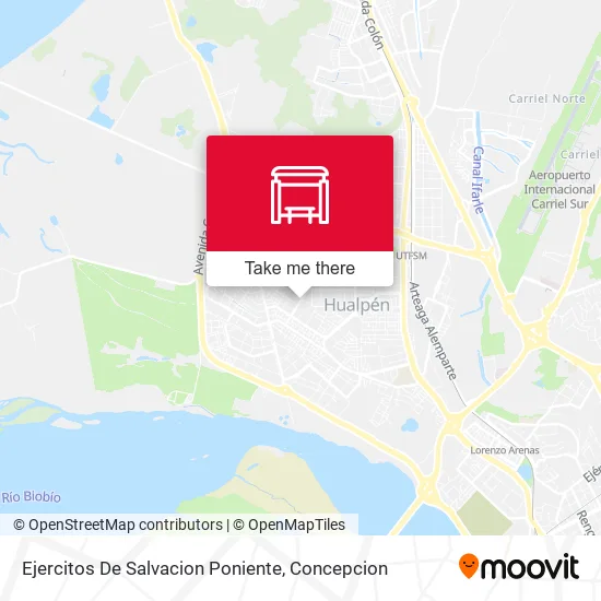 Mapa de Ejercitos De Salvacion  Poniente