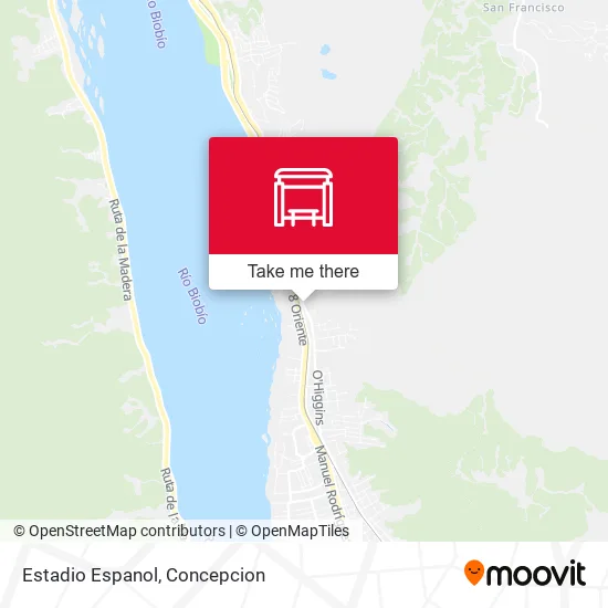 Mapa de Estadio Espanol