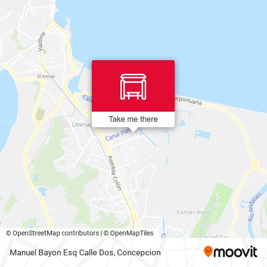 Mapa de Manuel Bayon Esq Calle Dos