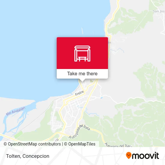 Tolten map
