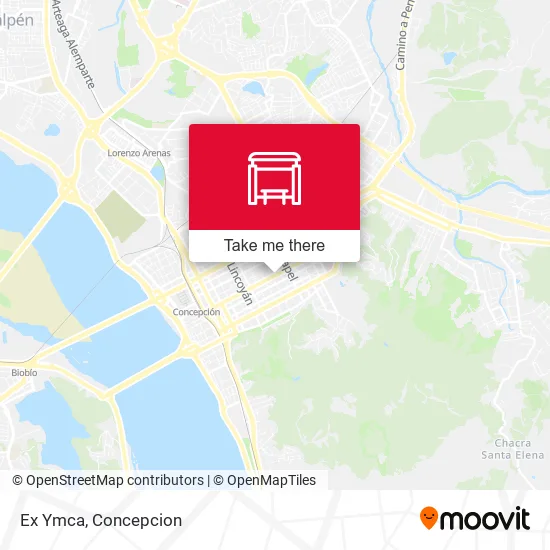 Mapa de Ex Ymca