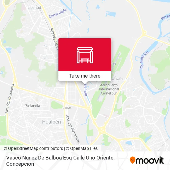 Mapa de Vasco Nunez De Balboa Esq Calle Uno  Oriente