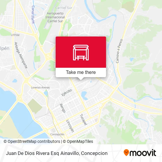 Mapa de Juan De Dios Rivera Esq Ainavillo