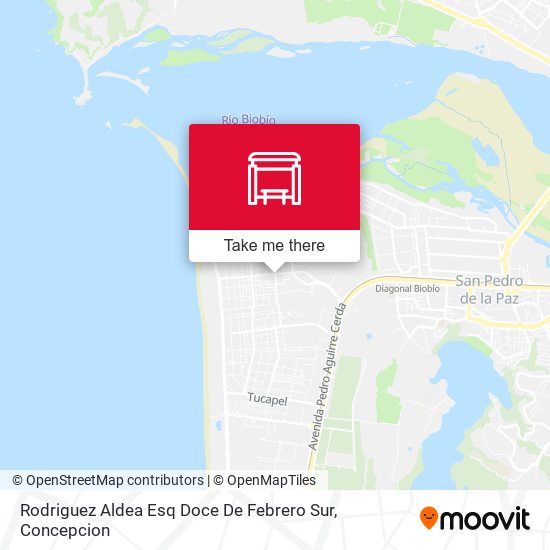 Rodriguez Aldea Esq Doce De Febrero  Sur map