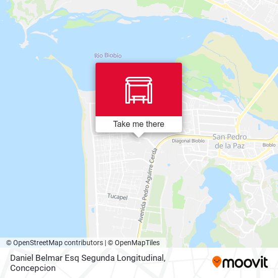Daniel Belmar Esq Segunda Longitudinal map