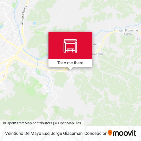 Veintiuno De Mayo Esq Jorge Giacaman map