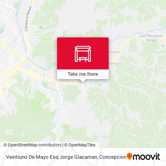 Mapa de Veintiuno De Mayo Esq Jorge Giacaman