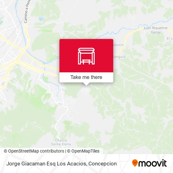 Mapa de Jorge Giacaman Esq Los Acacios