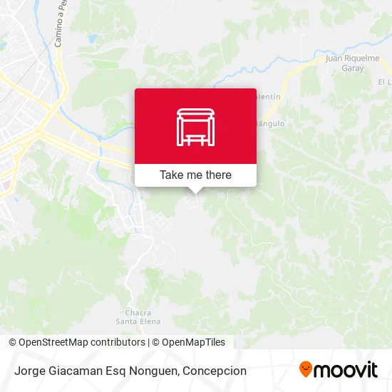 Mapa de Jorge Giacaman Esq Nonguen