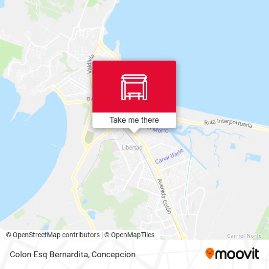 Mapa de Colon Esq Bernardita