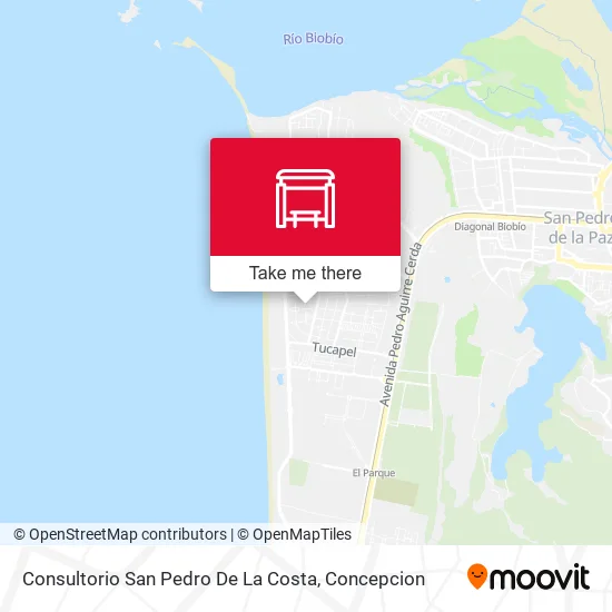 Mapa de Consultorio San Pedro De La Costa