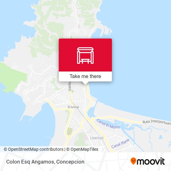 Colon Esq Angamos map