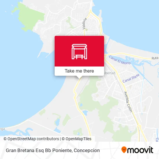 Mapa de Gran Bretana Esq Bb  Poniente