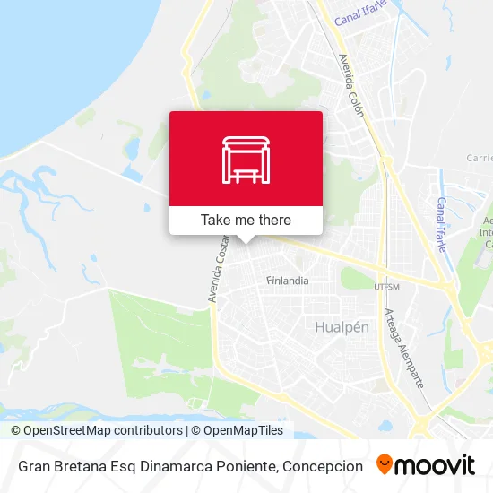 Mapa de Gran Bretana Esq Dinamarca  Poniente