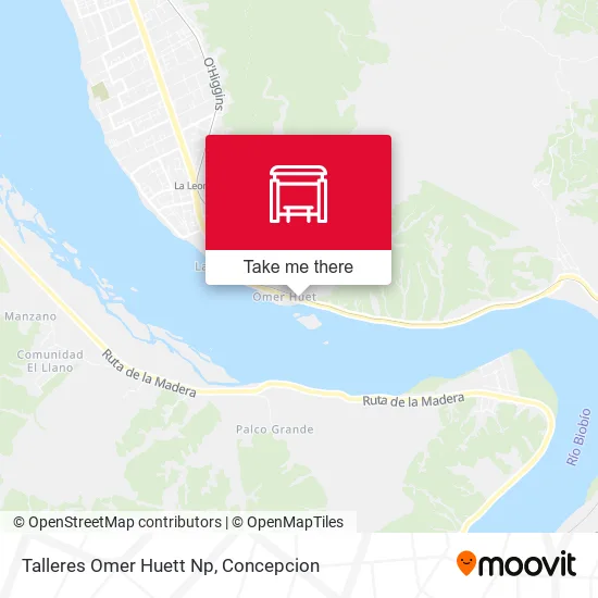 Mapa de Talleres Omer Huett  Np
