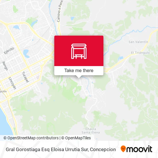 Mapa de Gral Gorostiaga Esq Eloisa Urrutia  Sur
