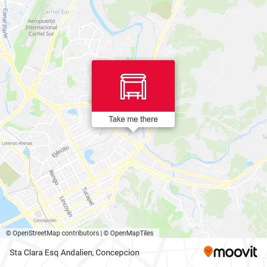 Mapa de Sta Clara Esq Andalien