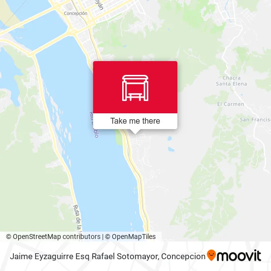 Mapa de Jaime Eyzaguirre Esq Rafael Sotomayor
