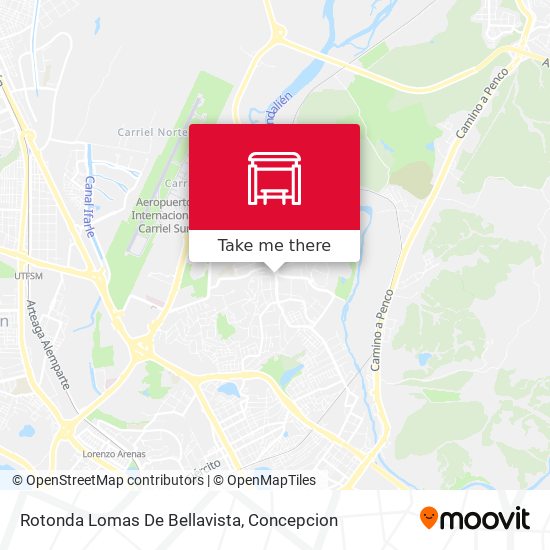 Rotonda Lomas De Bellavista map