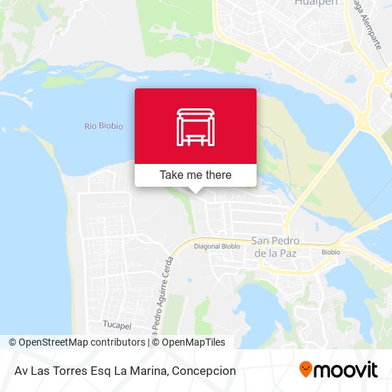 Mapa de Av Las Torres Esq La Marina