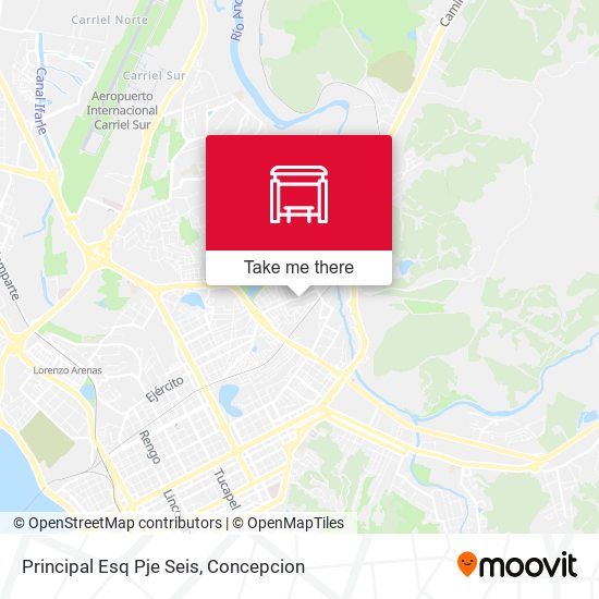 Mapa de Principal Esq Pje Seis