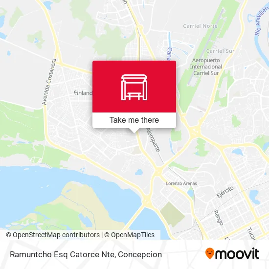 Mapa de Ramuntcho Esq Catorce Nte