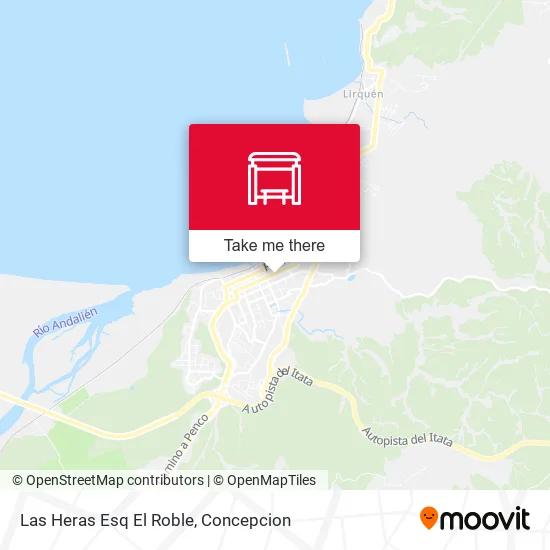Mapa de Las Heras Esq El Roble