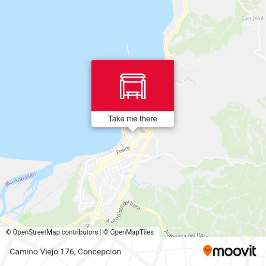 Mapa de Camino Viejo 176