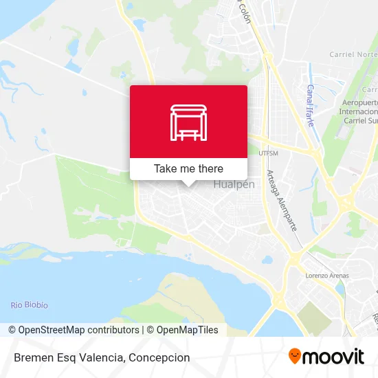 Bremen Esq Valencia map