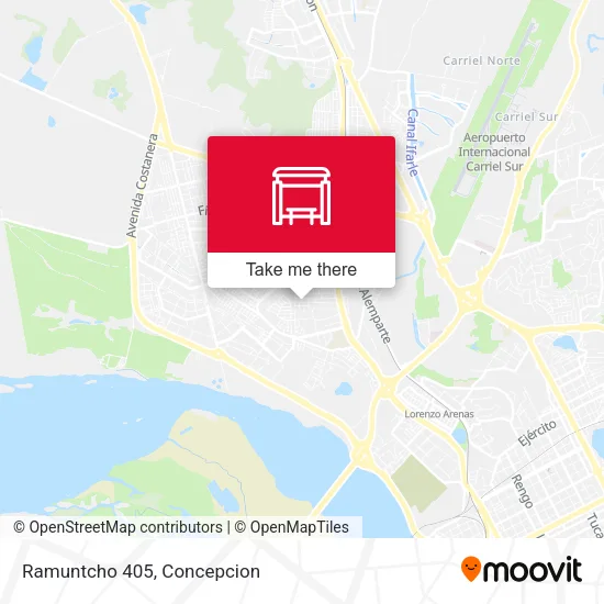 Mapa de Ramuntcho 405