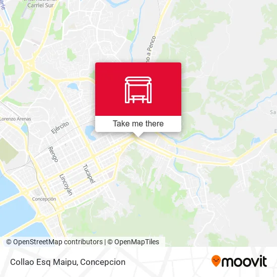 Mapa de Collao Esq Maipu