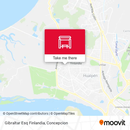 Mapa de Gibraltar Esq Finlandia