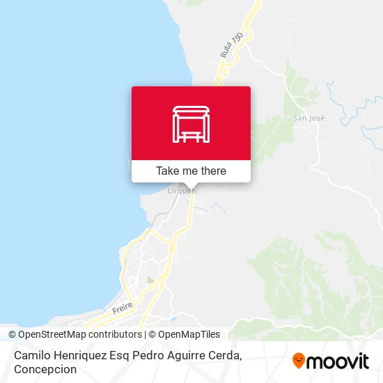 Mapa de Camilo Henriquez Esq Pedro Aguirre Cerda