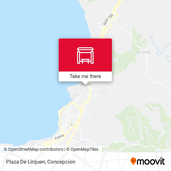Mapa de Plaza De Lirquen
