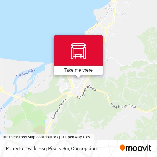 Mapa de Roberto Ovalle Esq Piscis  Sur