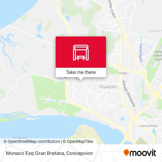 Mapa de Monaco Esq Gran Bretana