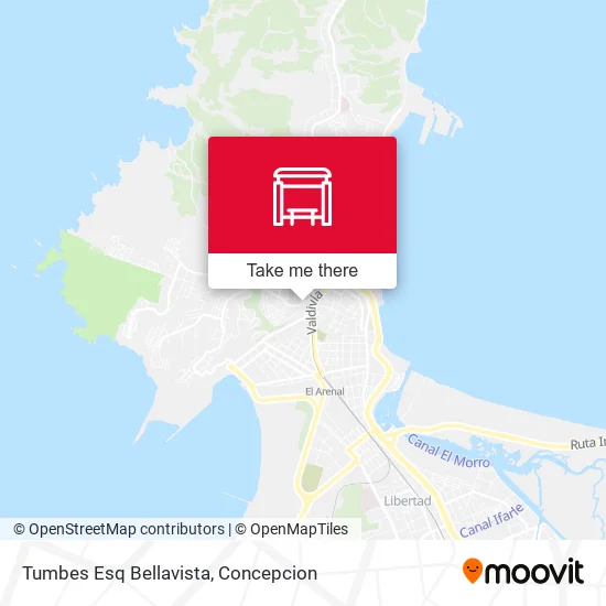 Mapa de Tumbes Esq Bellavista