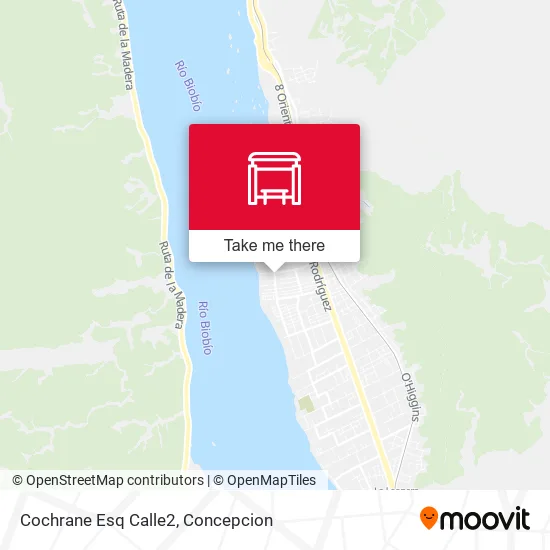 Mapa de Cochrane Esq Calle2