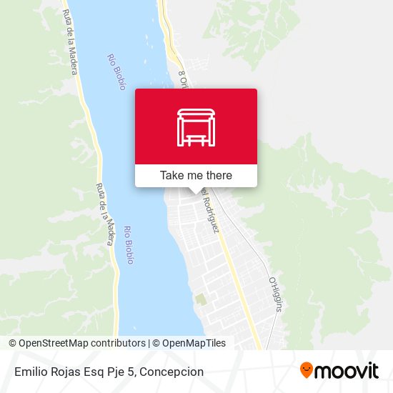 Emilio Rojas Esq Pje 5 map
