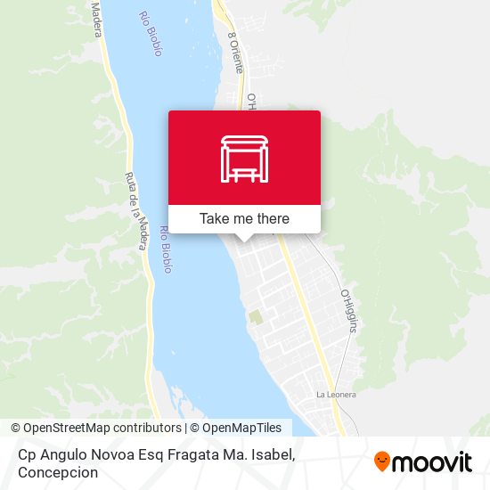 Cp Angulo Novoa Esq Fragata Ma. Isabel map
