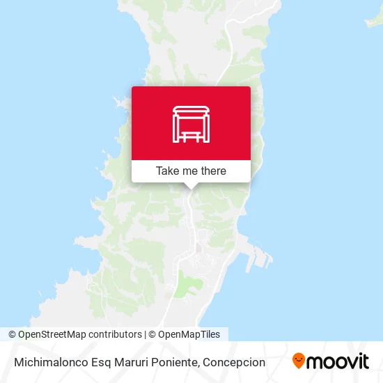 Mapa de Michimalonco Esq Maruri  Poniente